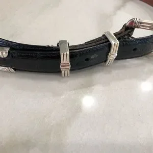 Women’s Rewards Alligator and sterling, silver exquisite authentic belt, small Rewards | Accessories | Womens Rewards Alligator And  main image 4